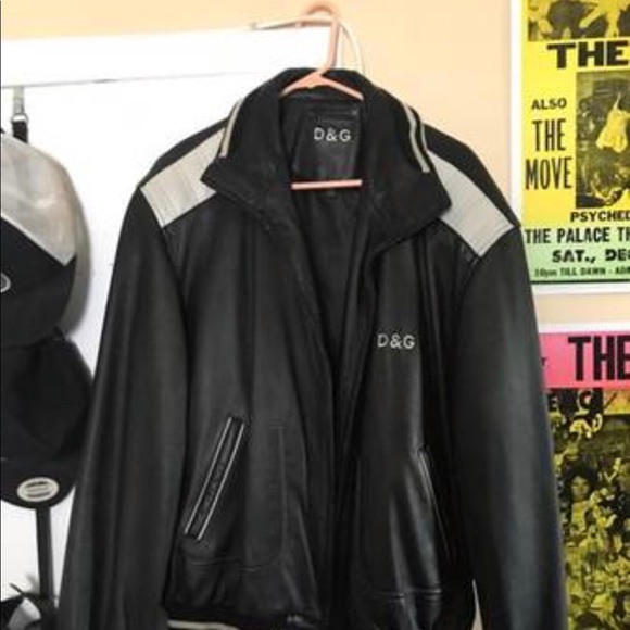 Dolce & Gabbana Leather Jacket